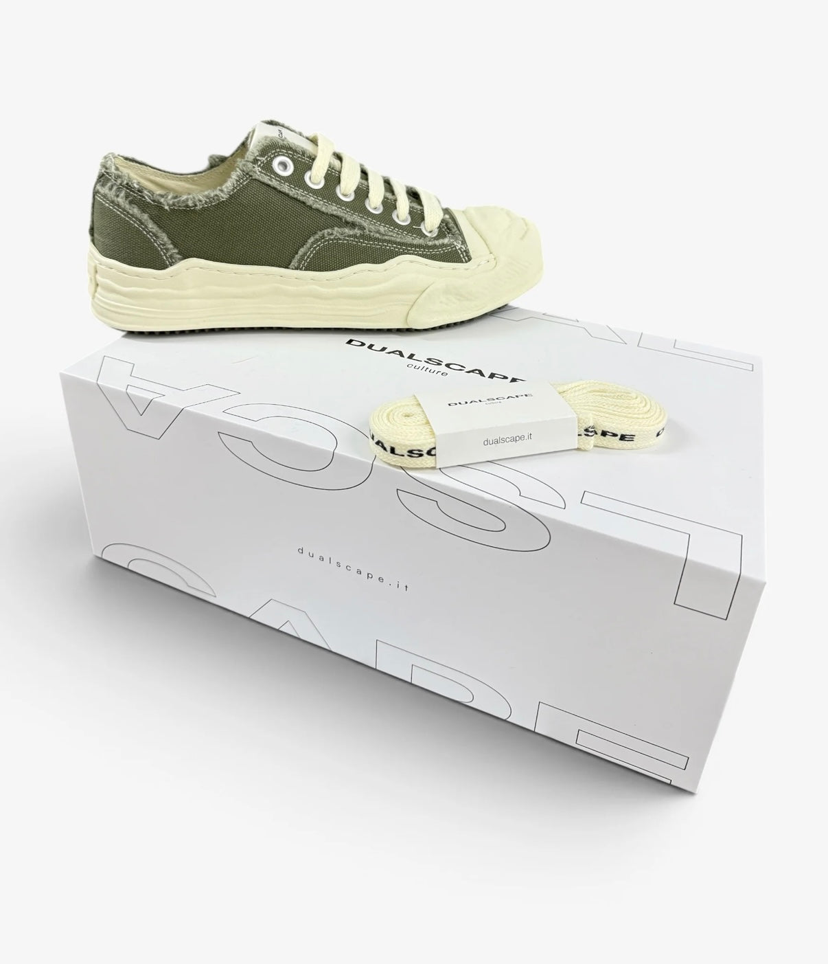 Sneakers Dual Scape green militar