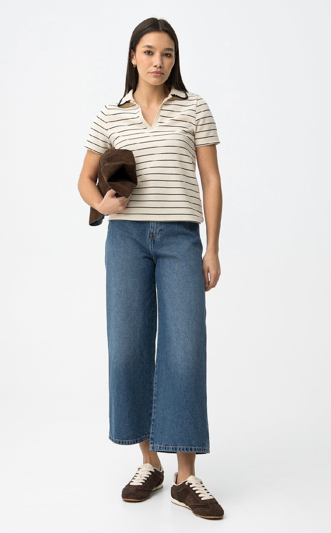 Jeans Cropped Wide