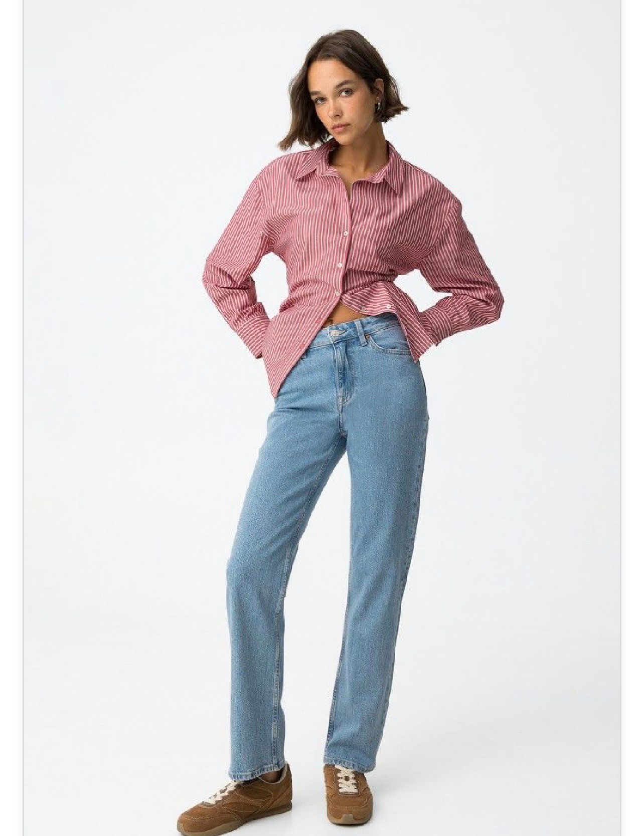 Jeans taglio dritto