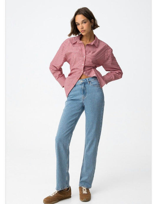 Jeans taglio dritto