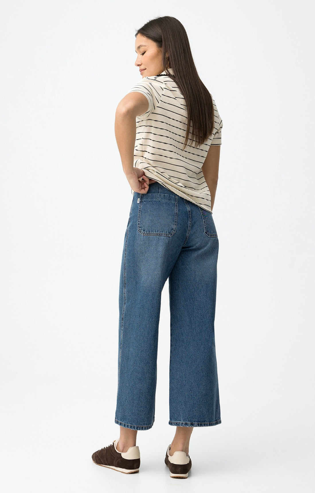 Jeans Cropped Wide