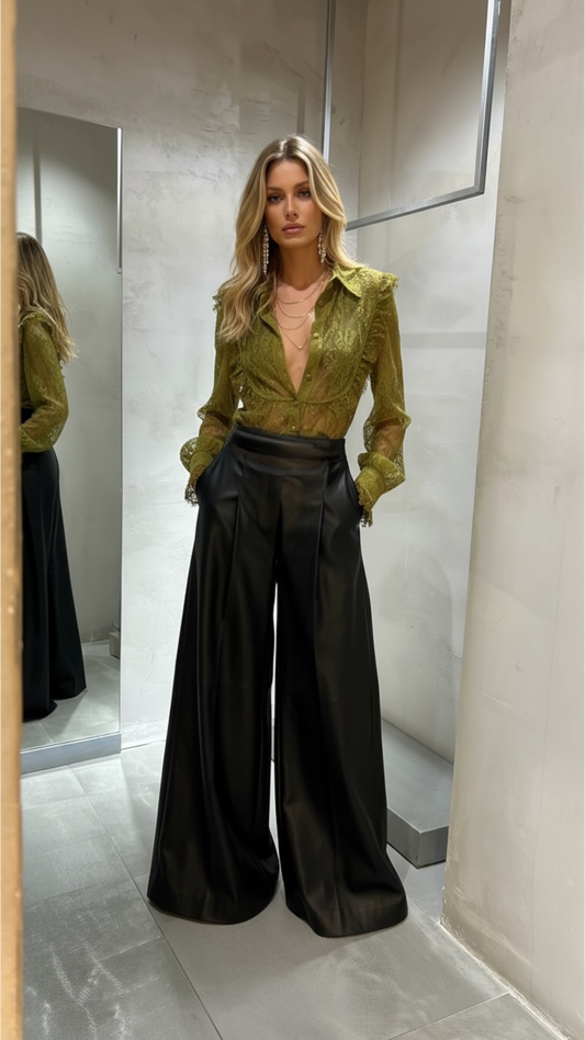 Camicia in pizzo