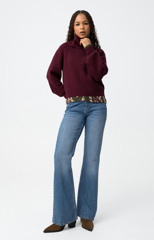Jeans taglio a zampa
